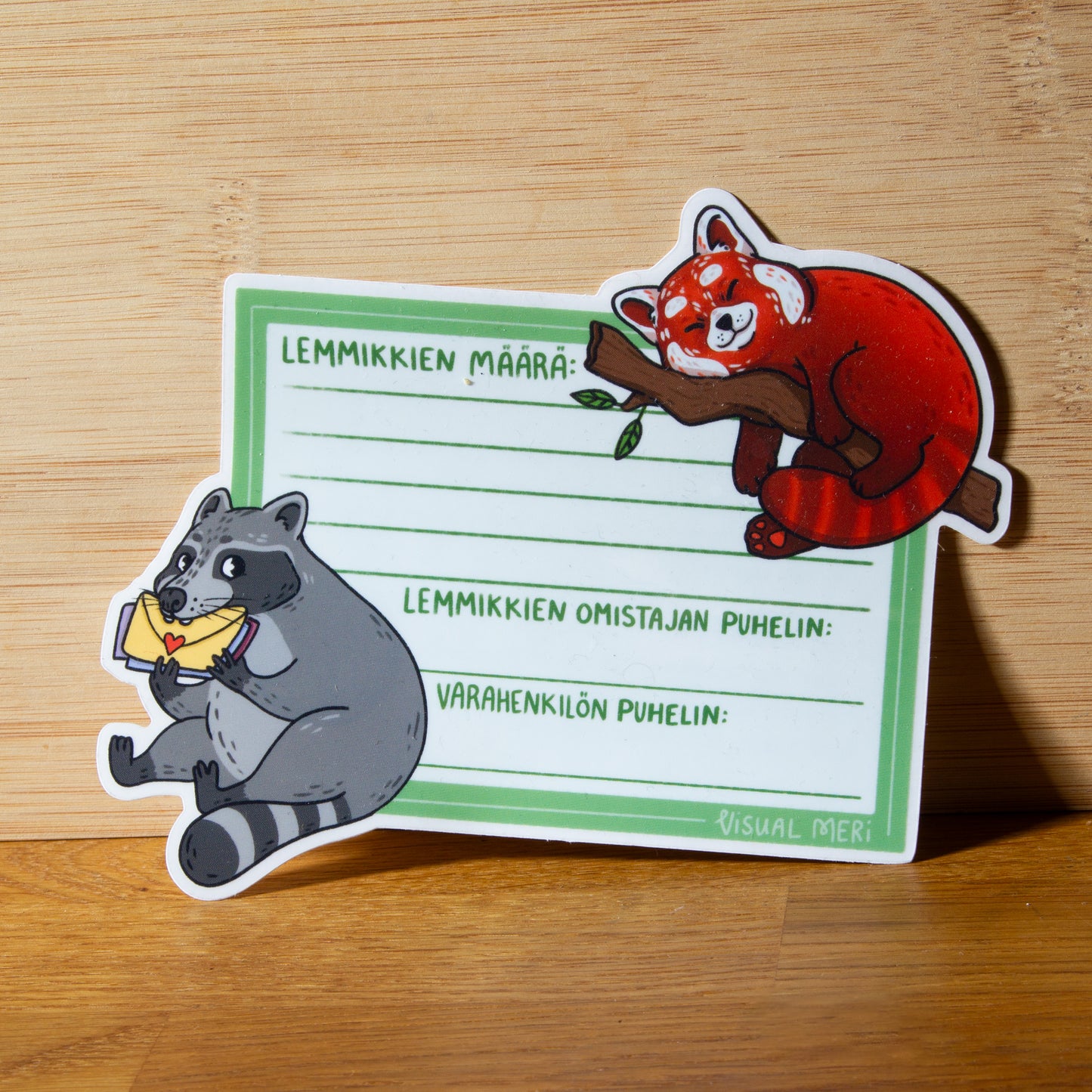 Tarra, Asunnossa lemmikkejä INFO
