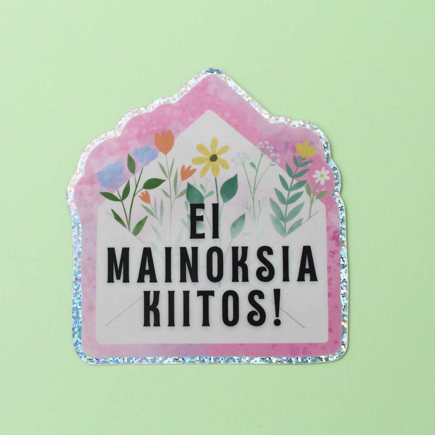 Ovitarra, Ei mainoksia kiitos, Kirjekuori