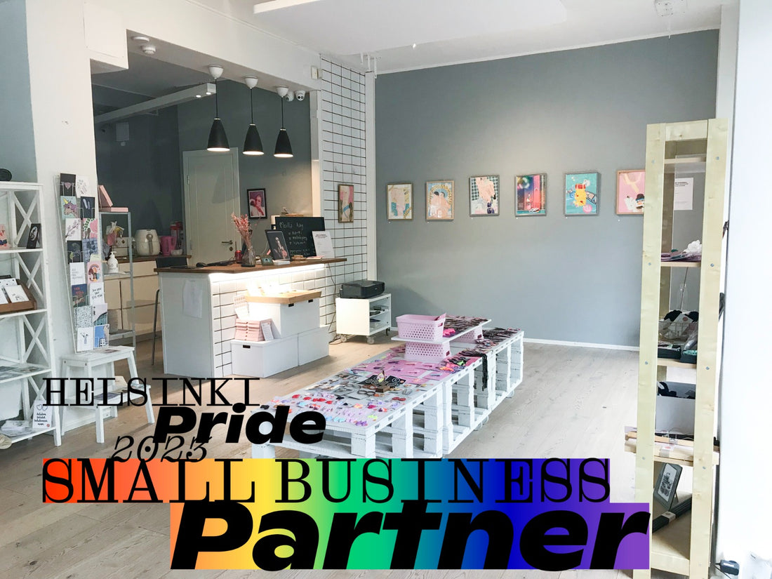 Studio Kupu on Helsinki Priden virallinen Small Business Partner 2023!
