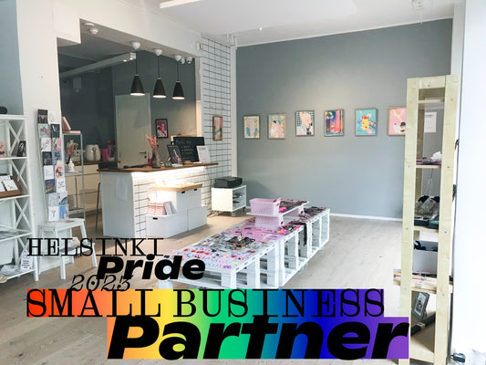 Studio Kupu on Helsinki Priden virallinen Small Business Partner 2023!
