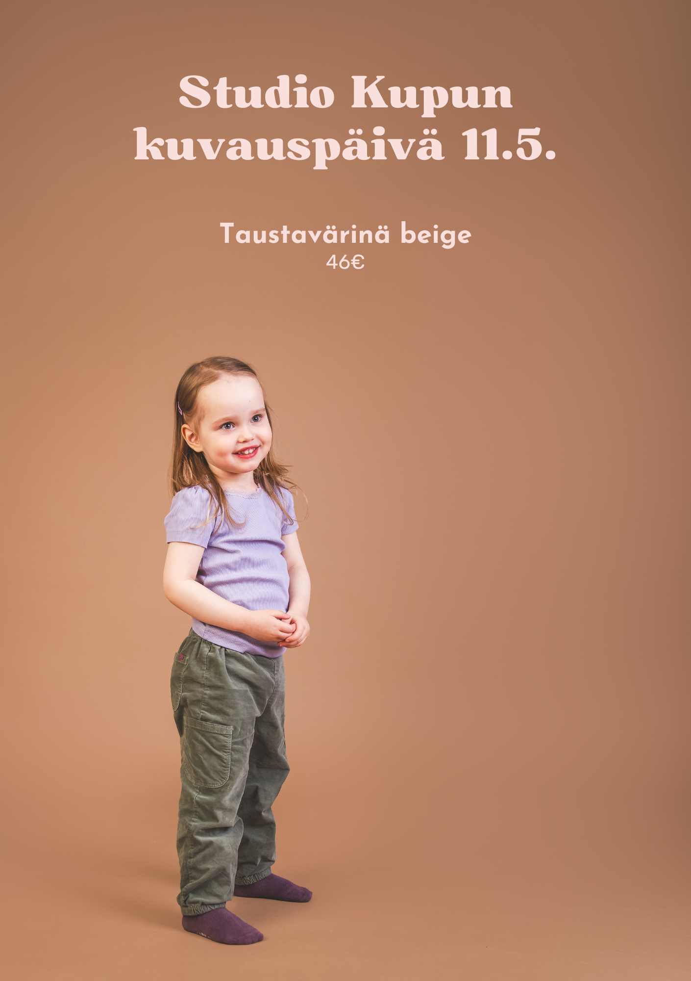 Studio Kupun kuvauspäivät joka kuun 11. päivä