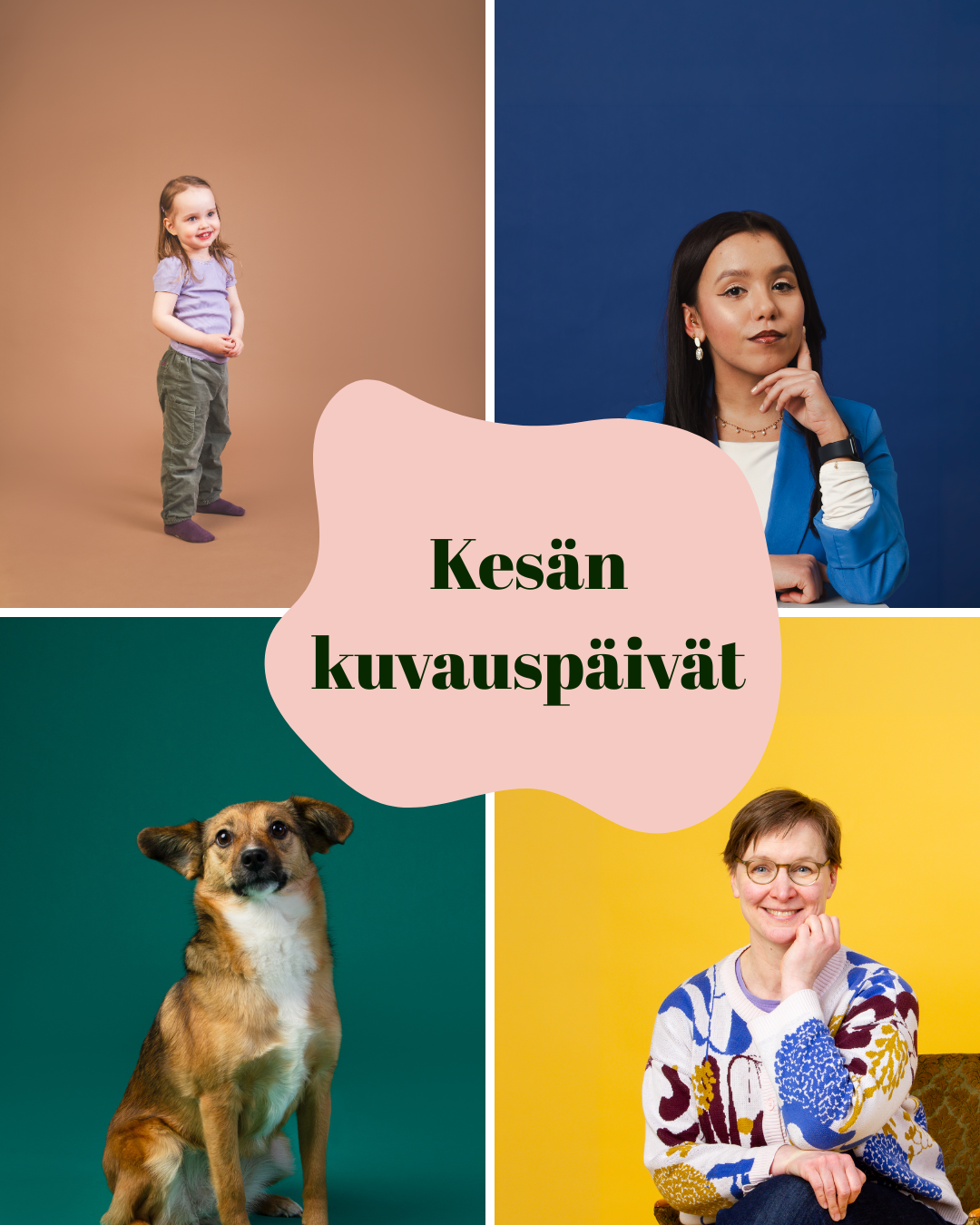 Studio Kupun kuvauspäivät joka kuun 11. päivä